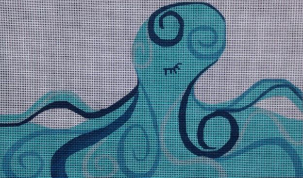 click here to view larger image of Wave Octopus (hand painted canvases)