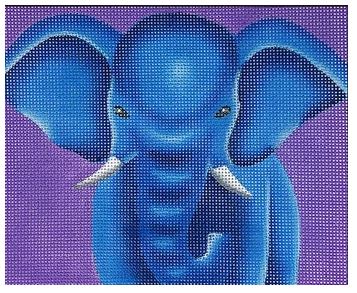 click here to view larger image of Ellie the Elephant (hand painted canvases)