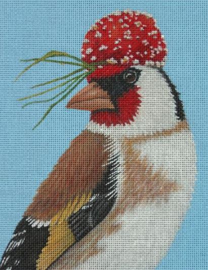 click here to view larger image of Chauncey the Goldfinch (hand painted canvases)