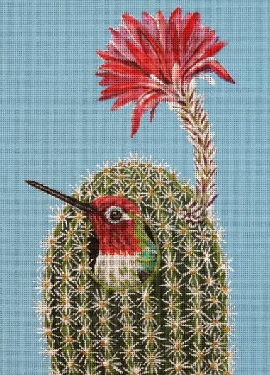 click here to view larger image of No Solicitors / Hummingbird (hand painted canvases)
