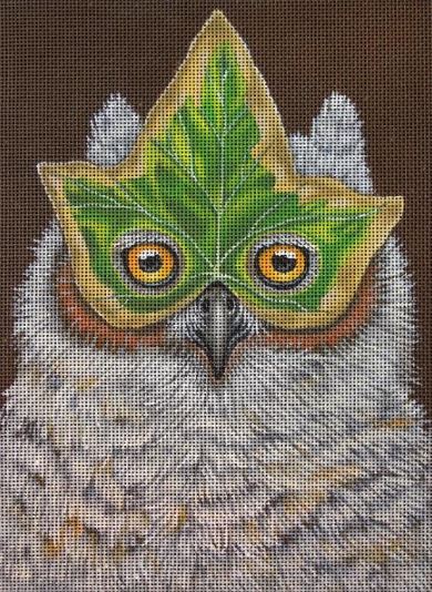 click here to view larger image of Heidi the Owl (hand painted canvases)