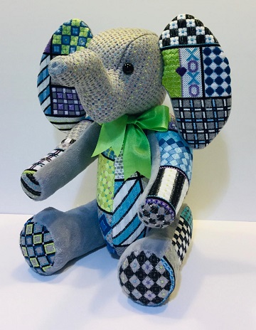 click here to view larger image of Eugene Elephant  (hand painted canvases)