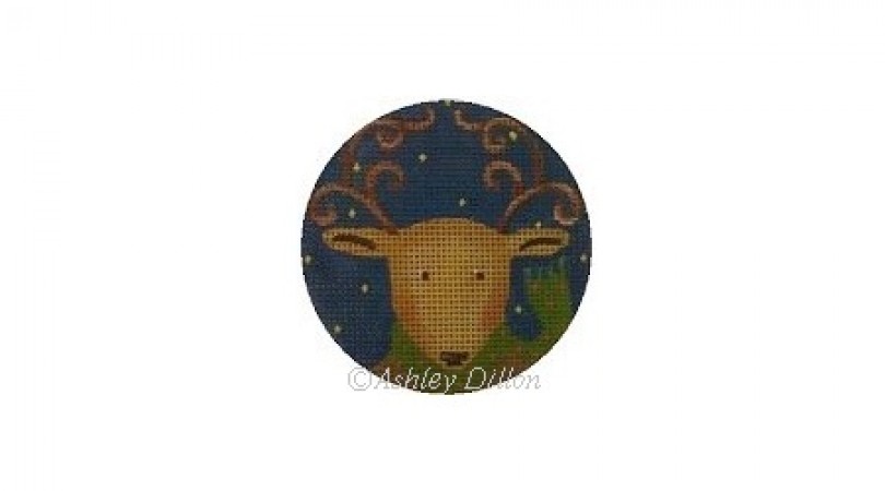click here to view larger image of Reindeer (hand painted canvases)