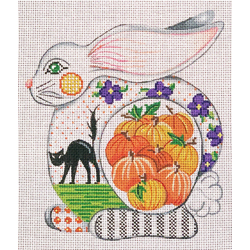 click here to view larger image of Bunny - Halloween (hand painted canvases)