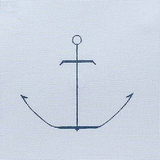click here to view larger image of Anchor (hand painted canvases)