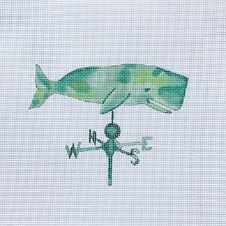 click here to view larger image of Whale Weathervane (hand painted canvases)