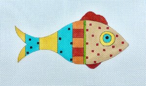 click here to view larger image of Sarah - Facing Right Stitch Guide (hand painted canvases)