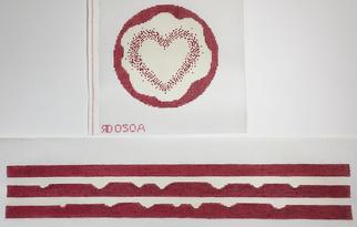 click here to view larger image of Red Velvet Cake (hand painted canvases)