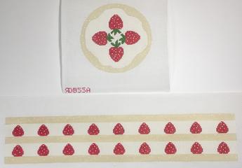 click here to view larger image of Strawberry Shortcake (hand painted canvases)