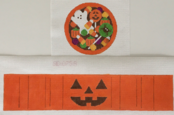 click here to view larger image of Halloween Cake (hand painted canvases)