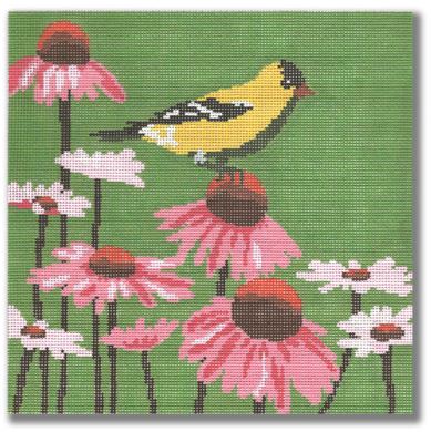 click here to view larger image of Goldfinch (hand painted canvases)