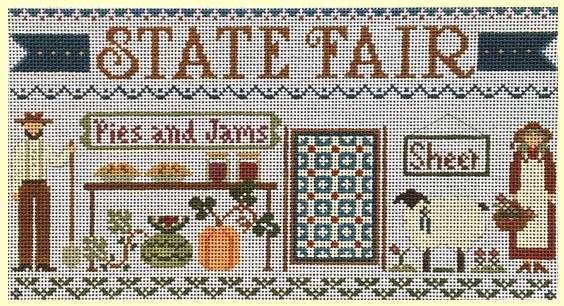 click here to view larger image of Statefair (hand painted canvases)
