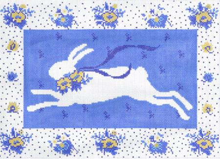 click here to view larger image of Provence Rabbit (hand painted canvases)
