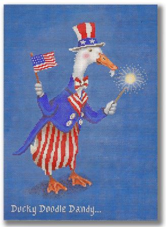 click here to view larger image of Ducky Doodle Dandy (hand painted canvases)