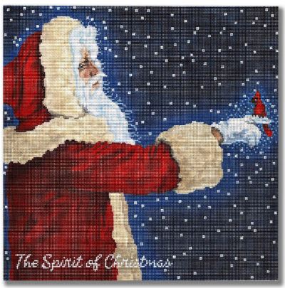 click here to view larger image of Spirit of Christmas, The (hand painted canvases)