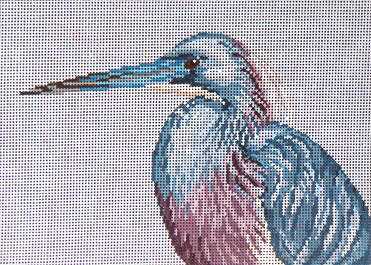 click here to view larger image of Tri-Colored (Louisiana) Heron (hand painted canvases)