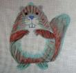click here to view larger image of Sitter Critter - Barney Beaver (hand painted canvases)