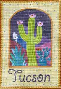 click here to view larger image of Tucson Cactus (hand painted canvases)