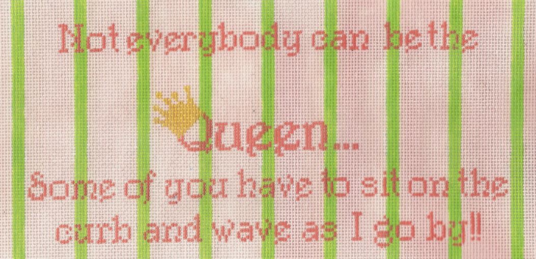 click here to view larger image of Queen Waving (hand painted canvases)