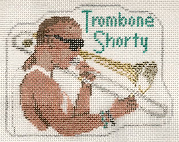 click here to view larger image of Trombone Shorty  (hand painted canvases)