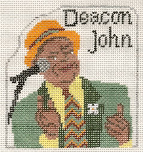 click here to view larger image of Deacon John (hand painted canvases)