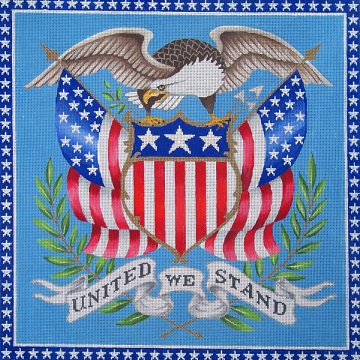 click here to view larger image of United We Stand (hand painted canvases)