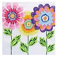 click here to view larger image of Alices Garden 2 (hand painted canvases)