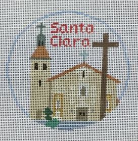 click here to view larger image of Santa Clara The Mission (hand painted canvases)