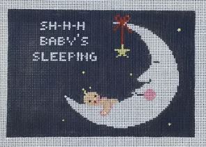 click here to view larger image of S-h-h-h Babys Sleeping  (hand painted canvases)