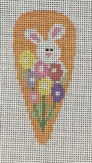 click here to view larger image of Bunny Carrot (hand painted canvases)