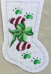 click here to view larger image of Mini Stocking for Dog (hand painted canvases)