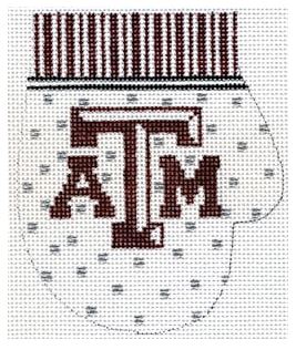 click here to view larger image of Texas A & M  (hand painted canvases)