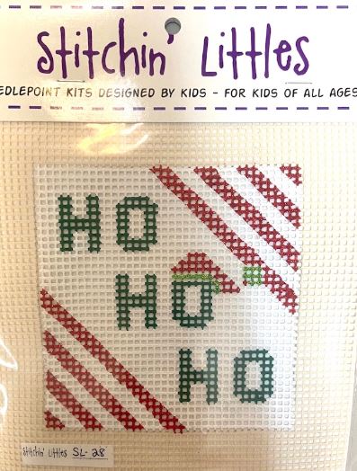 click here to view larger image of Stitchin' Littles - Ho Ho Ho (needlepoint kits)