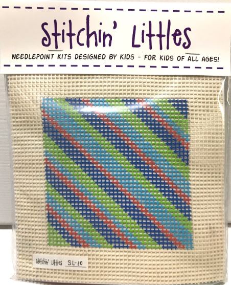 click here to view larger image of Stitchin' Littles - Bold Beginner (needlepoint kits)