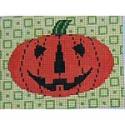 click here to view larger image of Pumpkin - small (hand painted canvases)