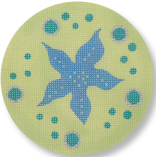 click here to view larger image of Starfish Ornament (hand painted canvases)
