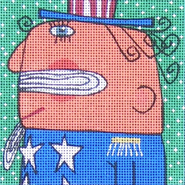 click here to view larger image of Mr Patriot (hand painted canvases)