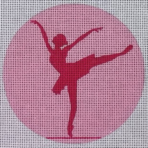 click here to view larger image of Ballerina Ornament (hand painted canvases)
