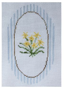 click here to view larger image of Daffodils (hand painted canvases)