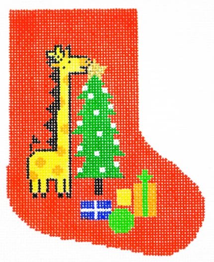 click here to view larger image of Giraffe and Tree (hand painted canvases)