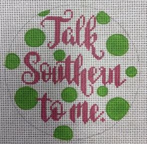 click here to view larger image of Talk Southern to Me (hand painted canvases)