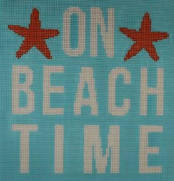 click here to view larger image of On Beach Time (hand painted canvases)