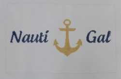 click here to view larger image of Nauti Gal (hand painted canvases)