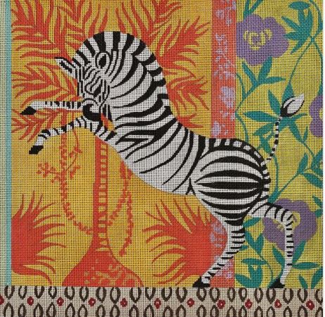 click here to view larger image of Rearing Zebra (hand painted canvases)