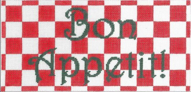click here to view larger image of Bon Appetit !   (hand painted canvases)