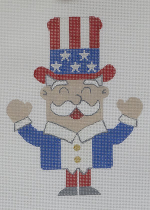 click here to view larger image of Uncle Sam Peeble (hand painted canvases)