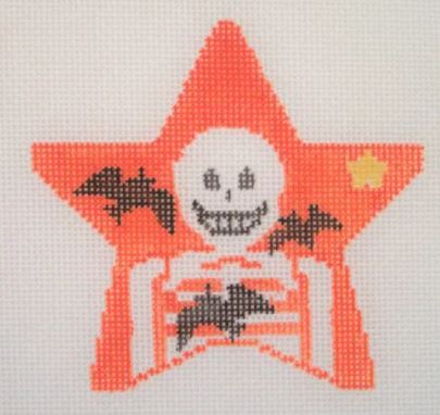 click here to view larger image of Skeleton Star (hand painted canvases)