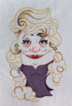 click here to view larger image of Miss Meringue (hand painted canvases)