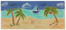 click here to view larger image of Coconut Beach (hand painted canvases)