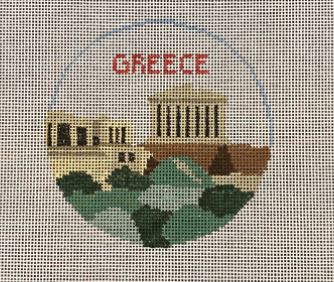 click here to view larger image of Greece (hand painted canvases)